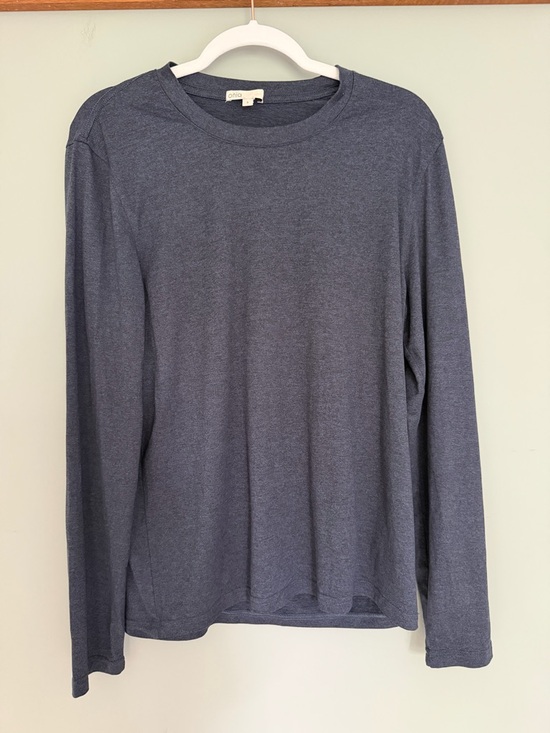 Onia Other - Onia "Sun Tee" Deep Indigo Long Sleeve Shirt Outdoor Casual Gorpcore
